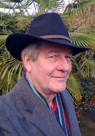 Eric Demmon with a hat in Mulbarton, Norwich